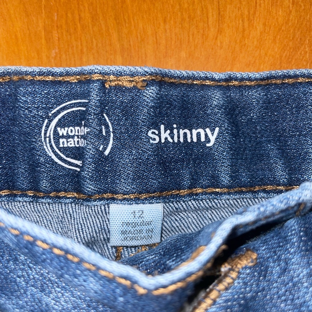 Wonder Nation skinny jeans - size 12 - Picture 2 of 9